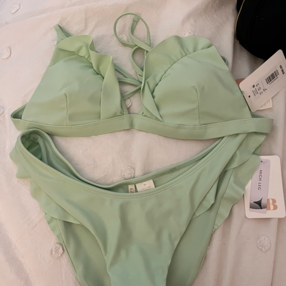 Green bikini